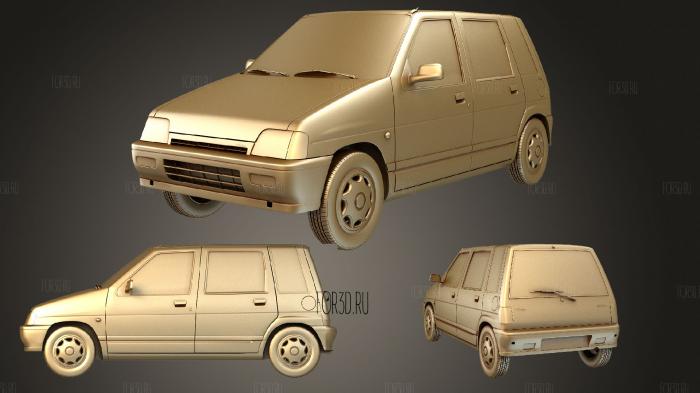 Daewoo Tico 1993 3d stl модель для ЧПУ